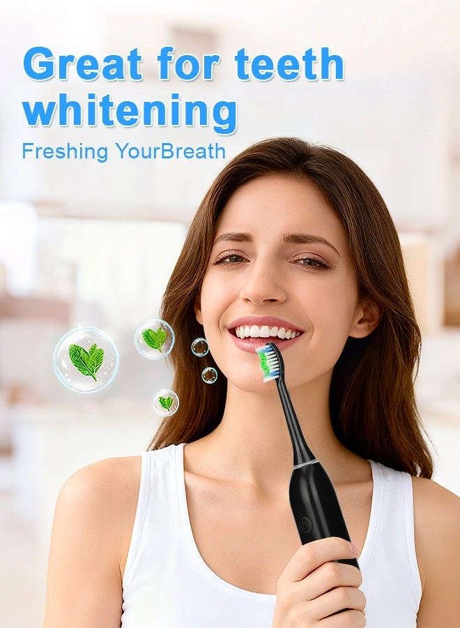 Rotating Electric Toothbrush - IPX7 Waterproof 2-Min Smart Timer Wireless Charging
