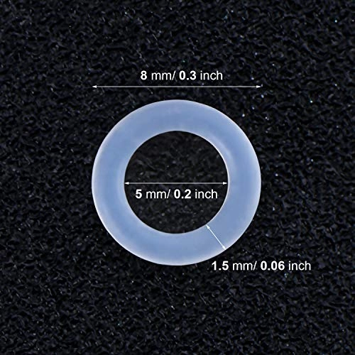 Keycap Puller + Rubber O-Ring Dampeners - 200 Pcs