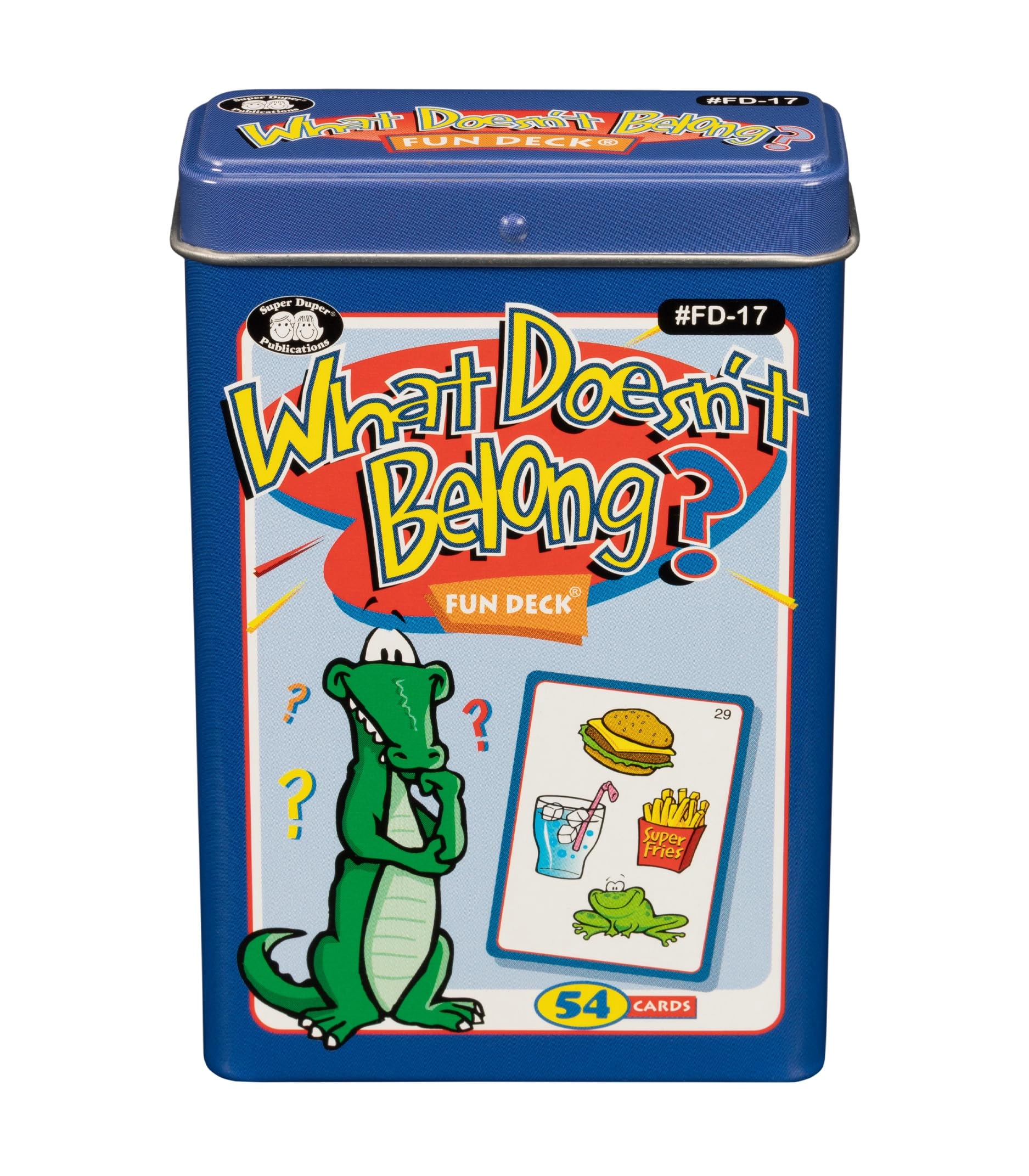 Super Duper Publications What Doesn't Belong? Fun Deck - 4 years and up 54 pieces