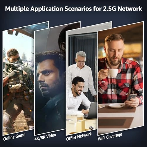 5x2.5G +2x10G SFP+(Unmanaged) 7-ports