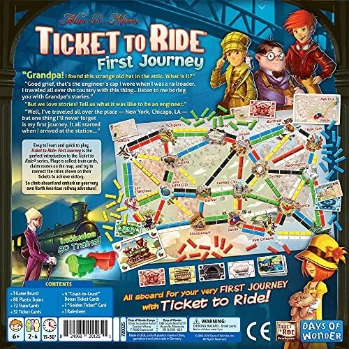 Ticket to Ride: First Journey Europe