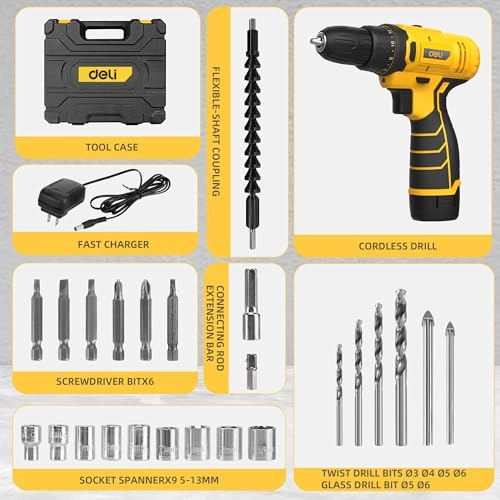 Cordless Drill - 2.0Ah