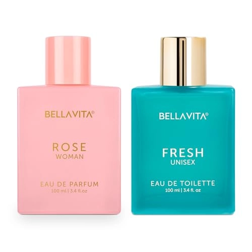 FRESH Unisex - Eau de Toilette 100ml + ROSE WOMAN - Eau de Parfum 100ml
