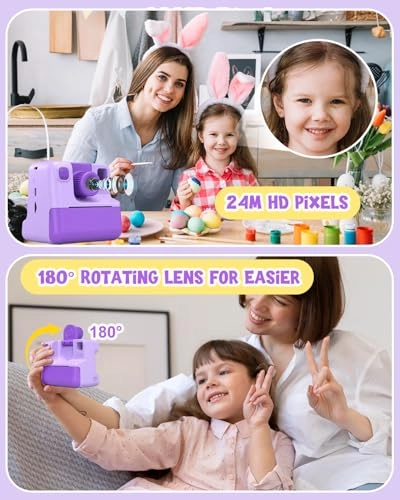 Kids Camera - 24MP 1080P