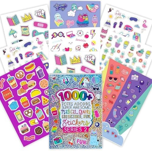 Fashion Angels Totes Adorbs Sticker Book 1000 pcs