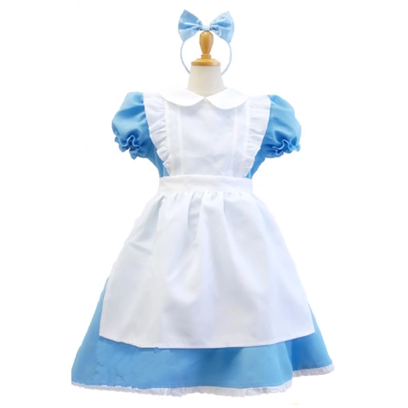 Alice In Wonderland Dress + Apron + Headband - Alice In Wonderland 2-4Y