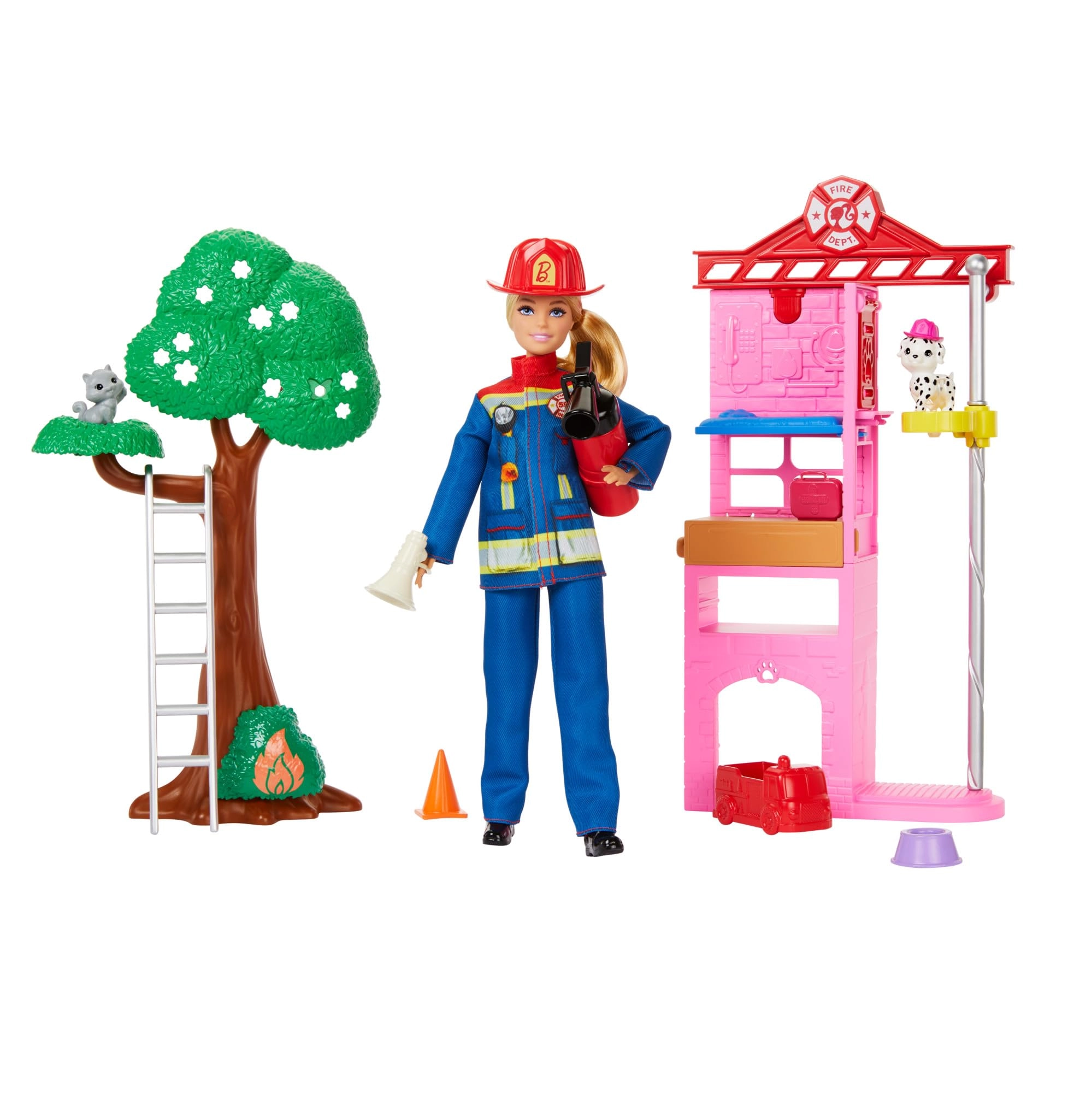 Barbie Firefighter Doll & Playset - 16 piece(s)