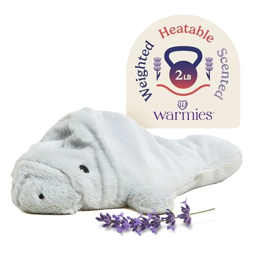Warmies Manatee - Microwavable Weighted 13 inches