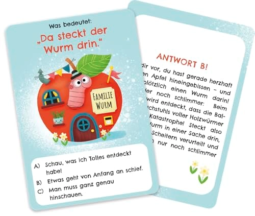 Mein tierisches Sprichwörter-Quiz - Lustiges Kartenspiel (German)