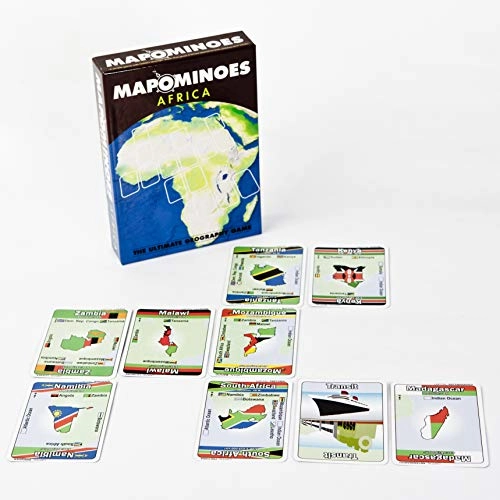 Mapominoes: Africa - Card Game