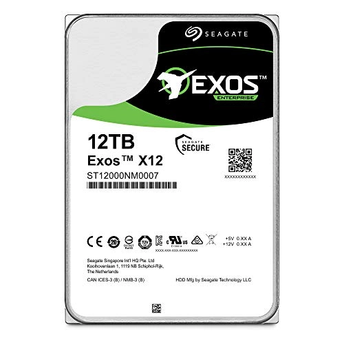 Exos X16 3.5" 7200rpm SAS (ST12000NM002G) - 12 TB