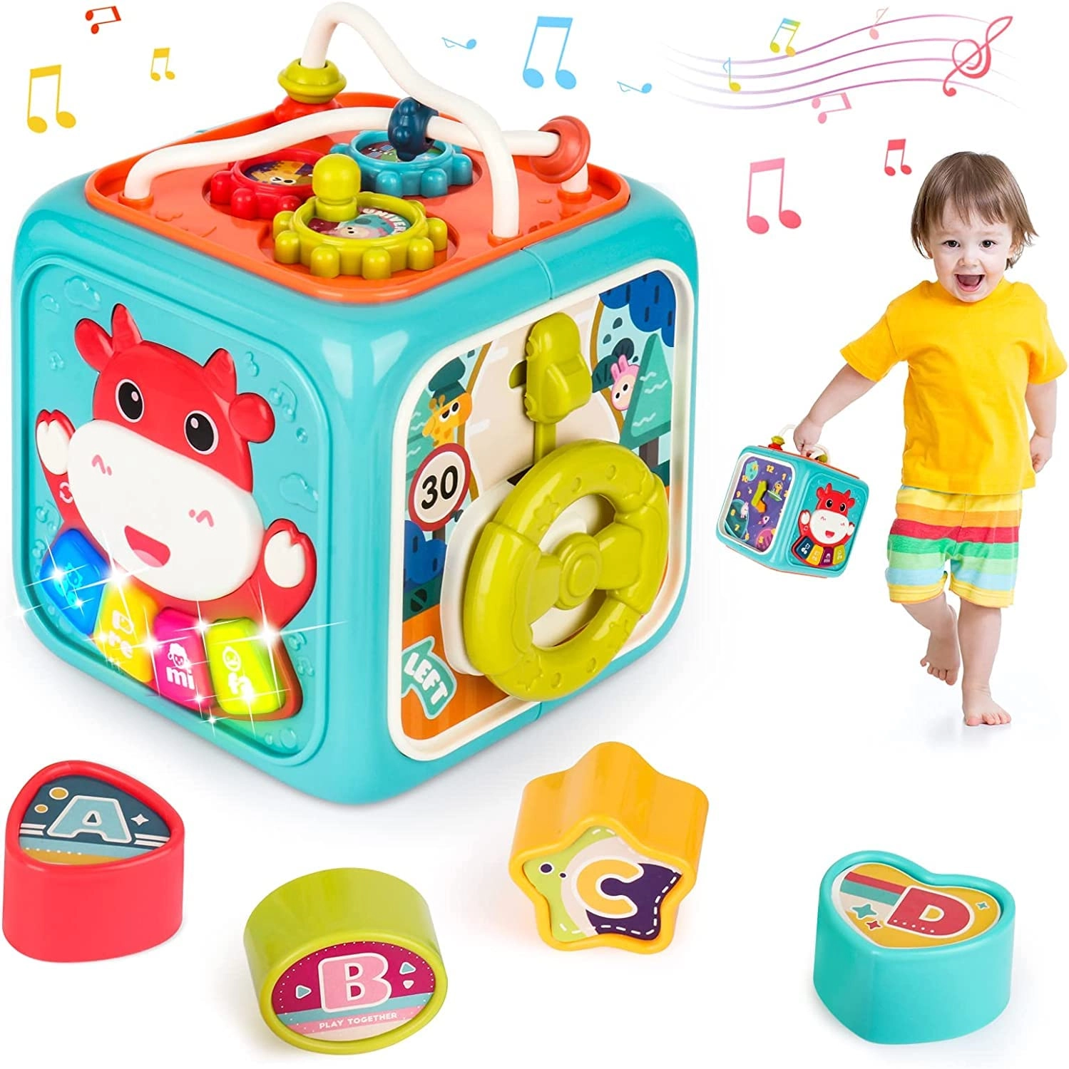 AM ANNA Activity Cube - 18+ Months