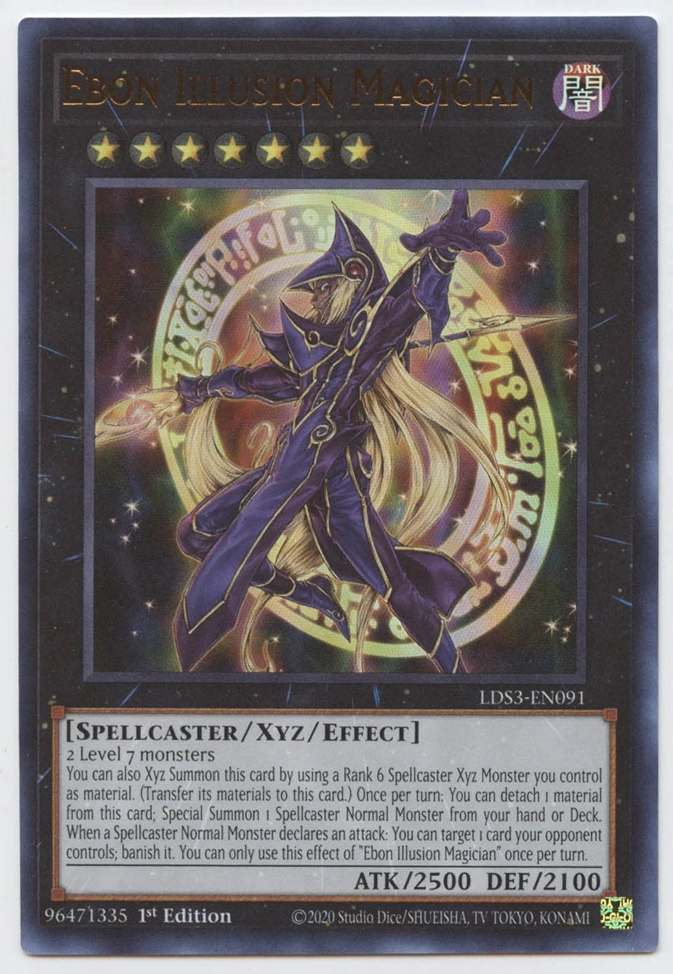 Ebon Illusion Magician LDS3-EN091