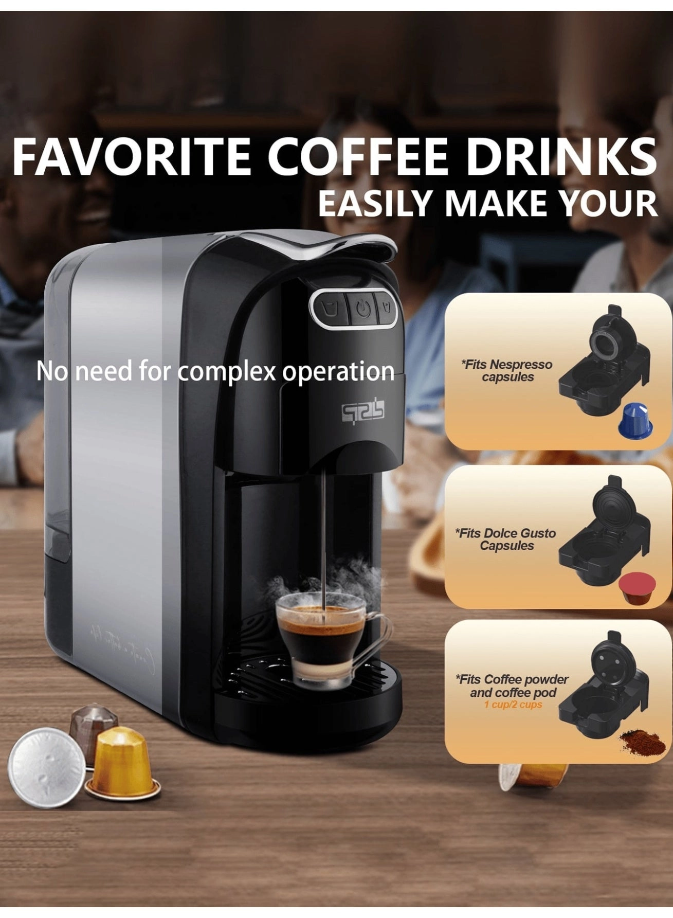 Multi Capsule Coffee Machine KA3046