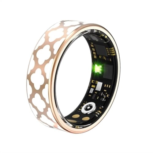 Smart Fitness Ring - Size #8 24-Hour Heart Rate SpO₂