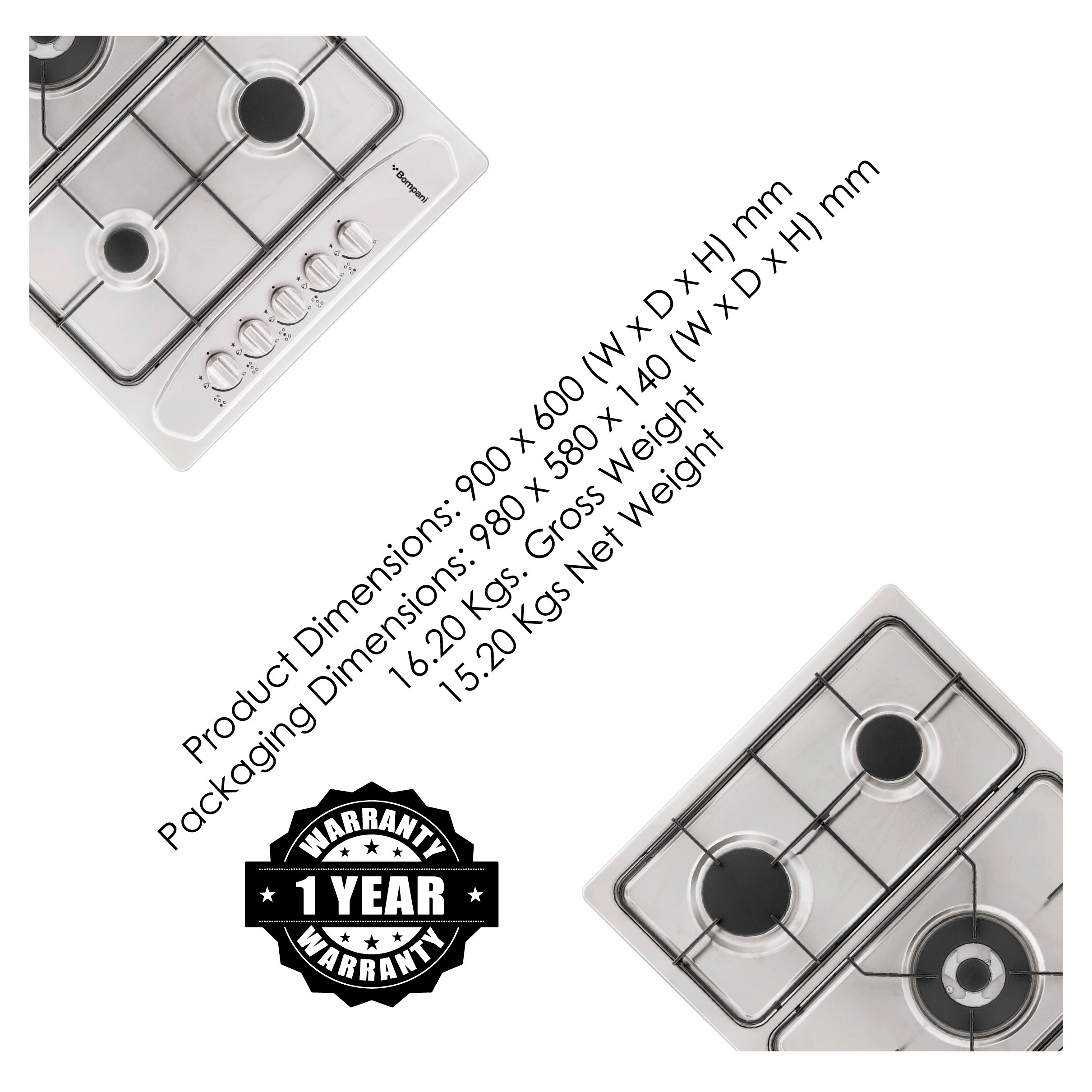 BO293MV Gas hob