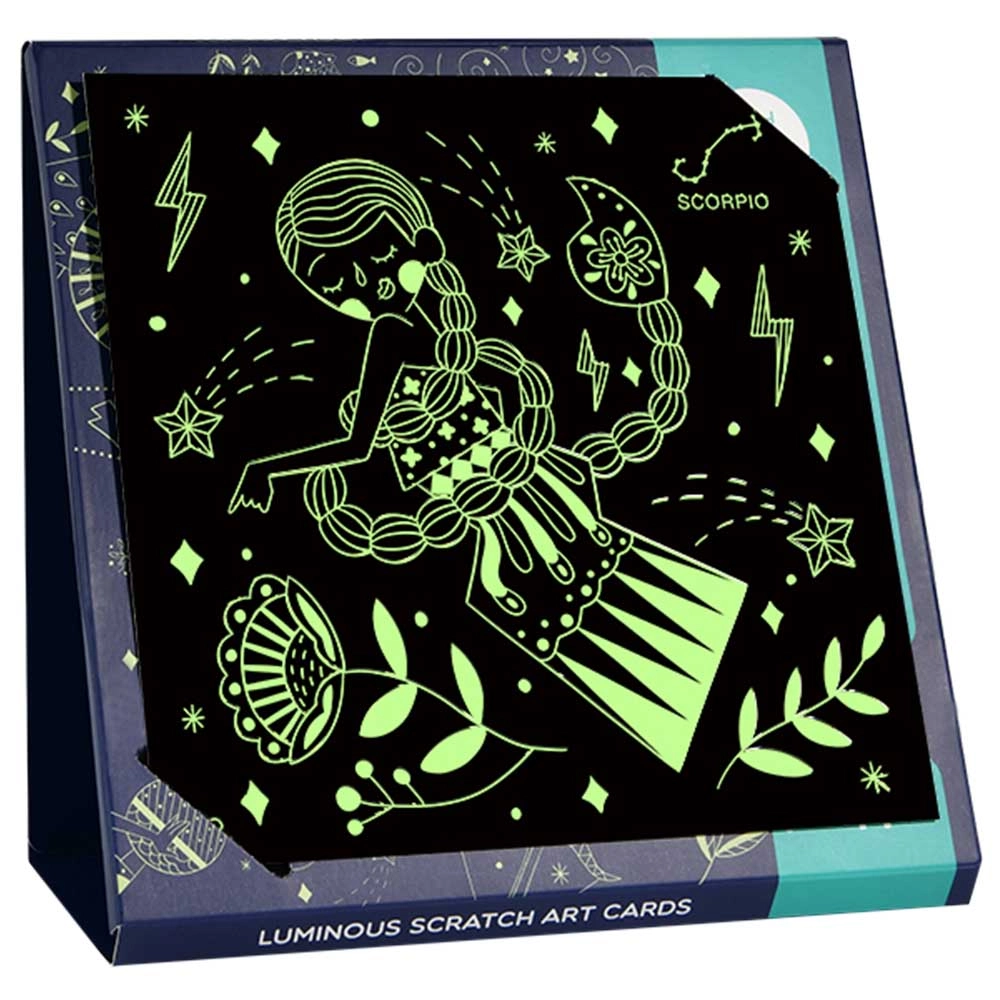 Luminous Scratch Art Card - 3+ years