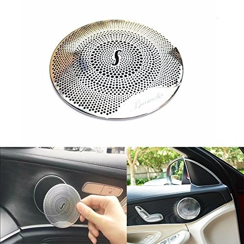 Lanyun Interior Door Speaker Cover Trim - Mercedes W205 CClass C250 C300 C350 C400 C63 X205 GLCClass GLC250 GLC300 20152019 Door