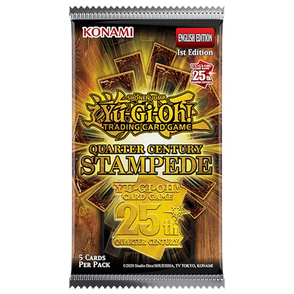 Yu-Gi-Oh! Quarter Century Stampede Booster - 5pcs