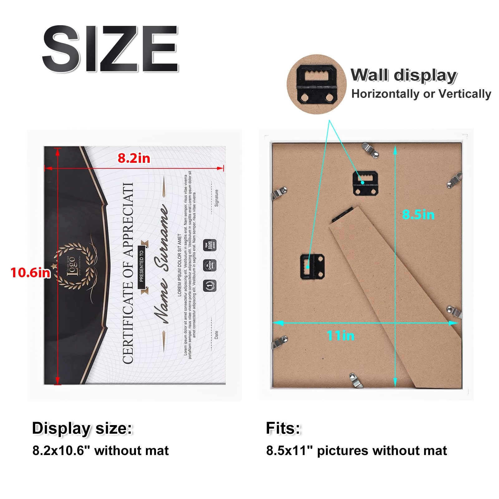 Picture Frame - 8.5x11