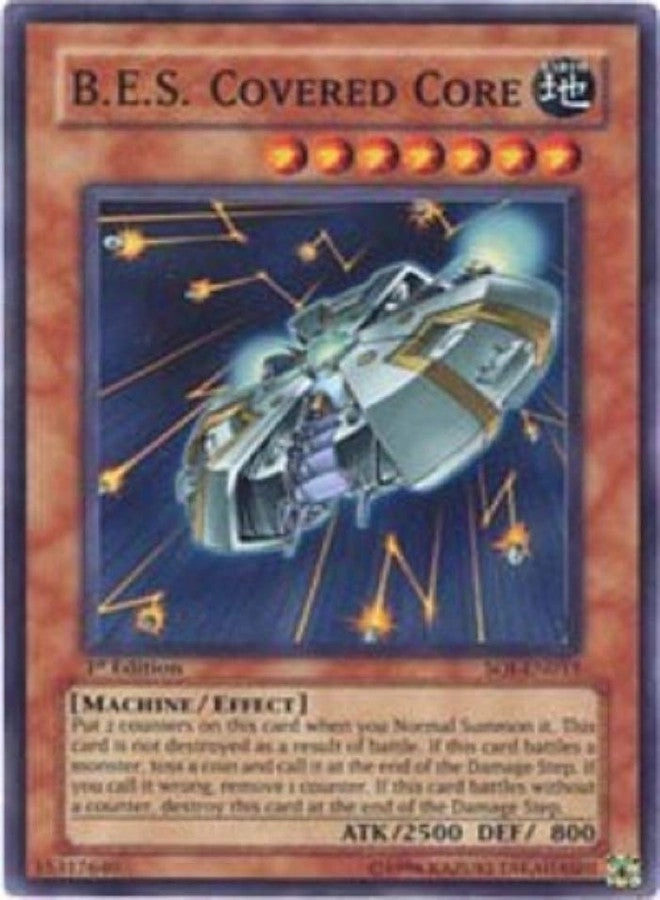 Yu-Gi-Oh! B.E.S. Covered Core - Shadow of Infinity 1st Edition