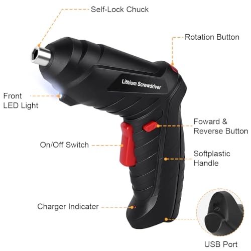 Electric Screwdriver - 1300mAh