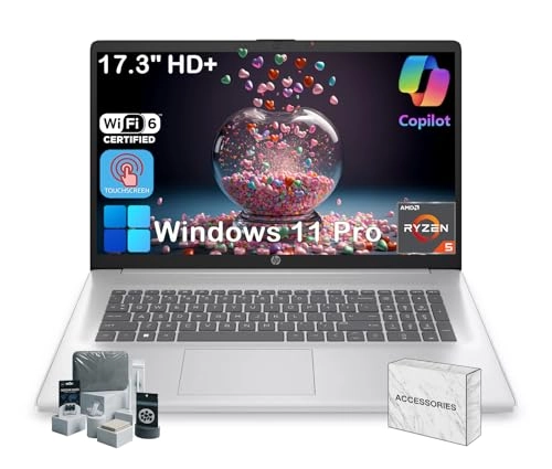 HP Laptop 17 - 17.3'' Ryzen 5-7430U 32GB DDR4 1TB SSD