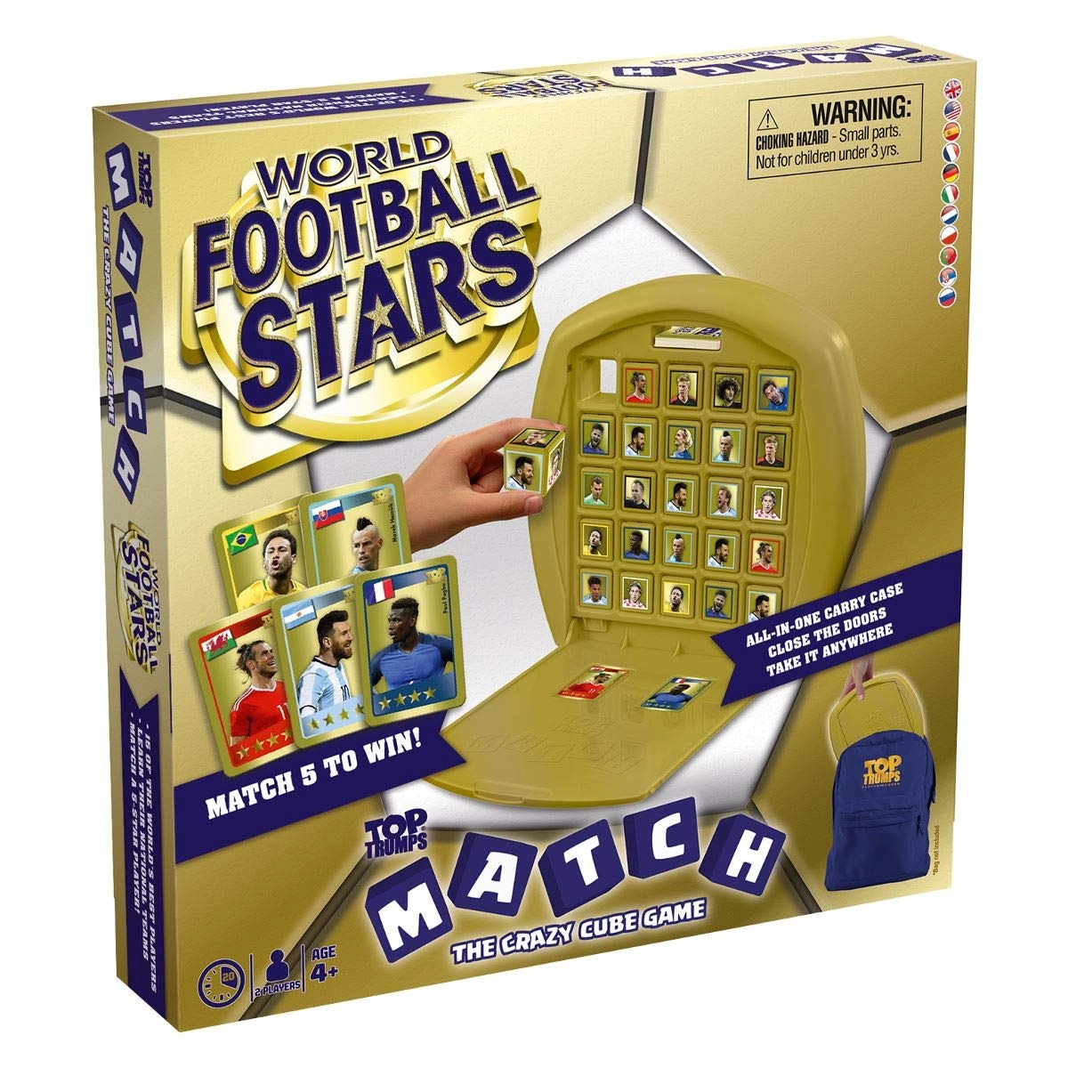 Winning Moves Top Trumps Match: World Football Stars
