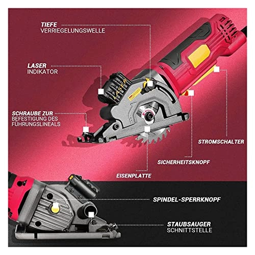 Mini Electric Circular Saw - 85mm