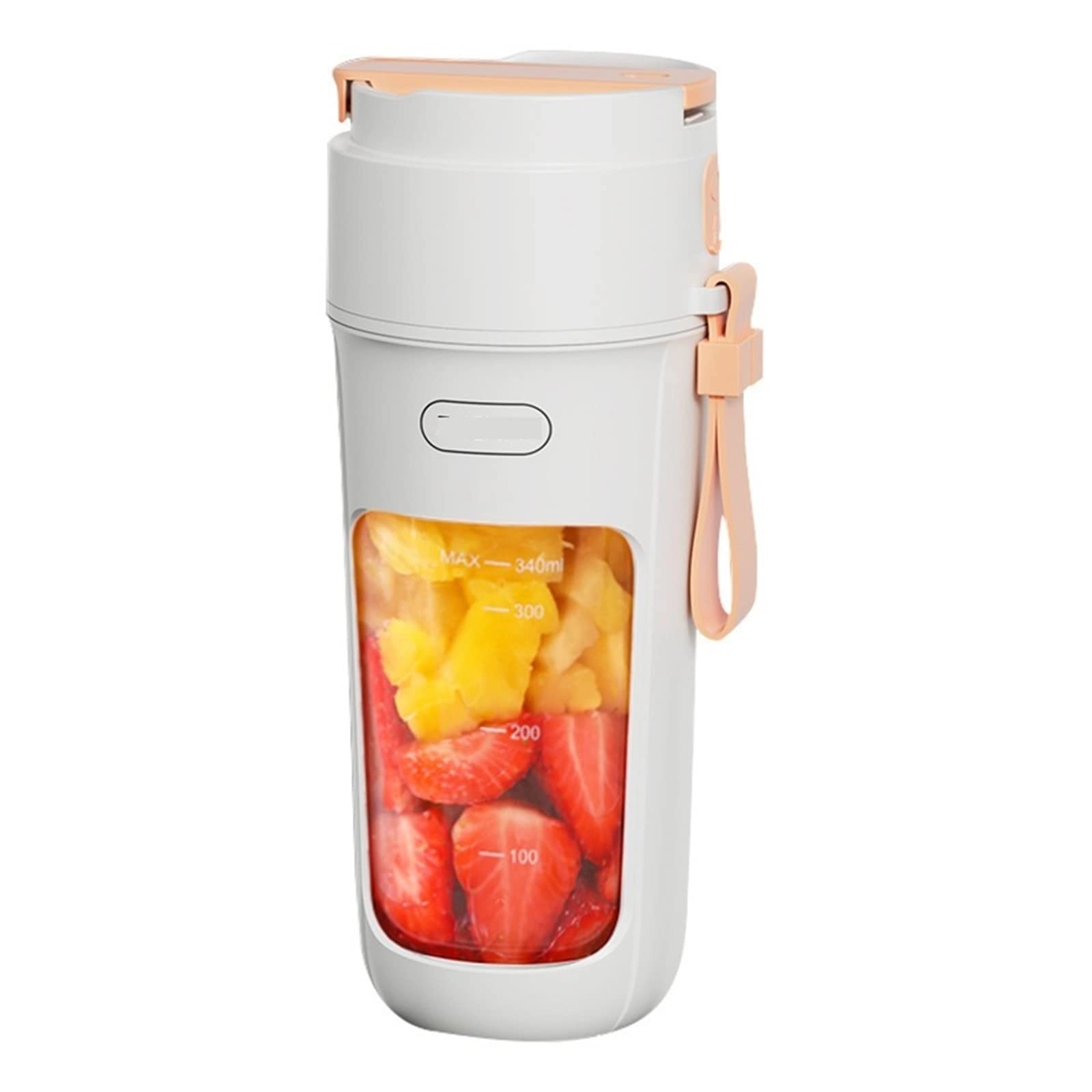 Juicer - Pink Stainless Steel Rechargeable