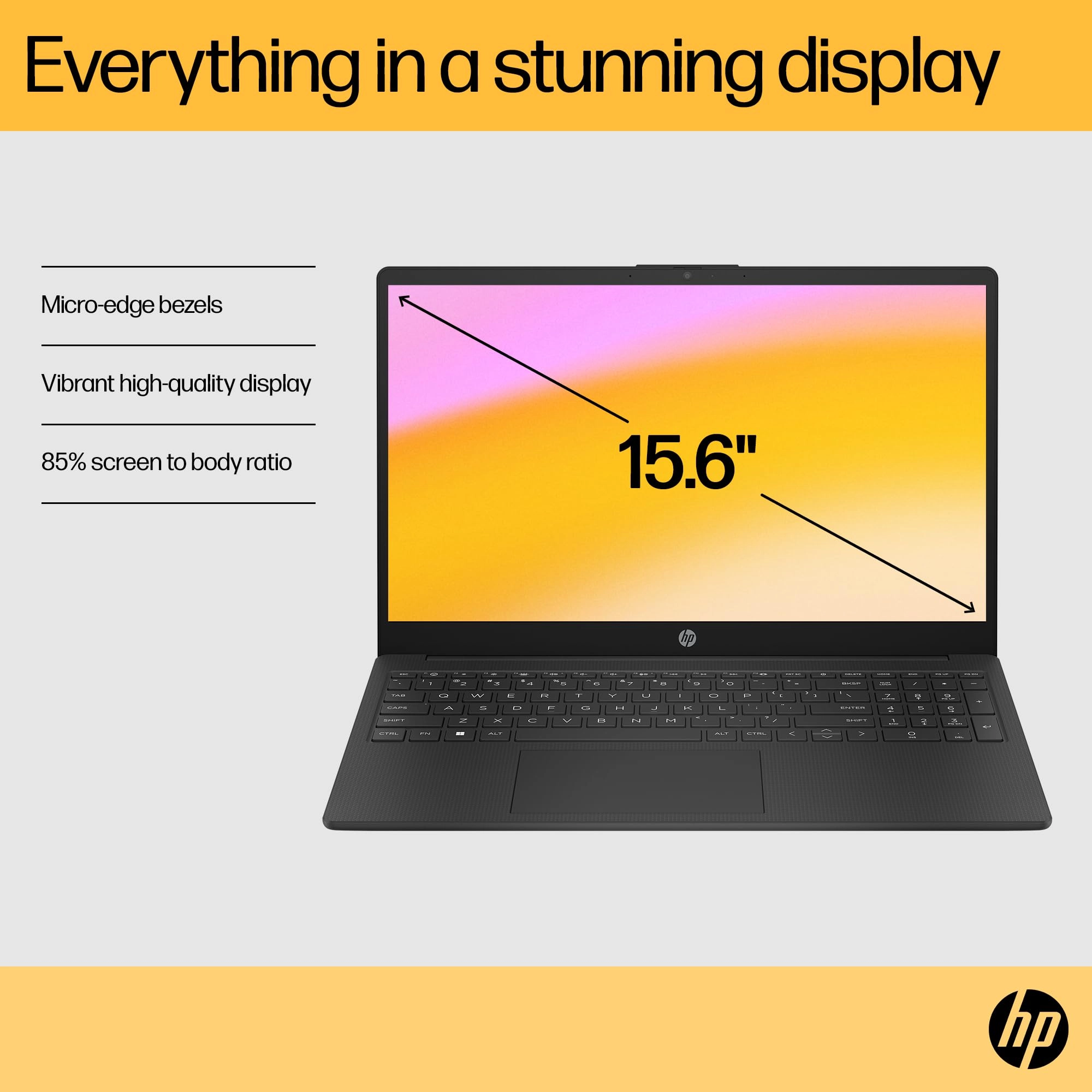 15.6" Laptop Computer - 15.6'' Ryzen 7 7730U 16GB DDR4 512GB SSD