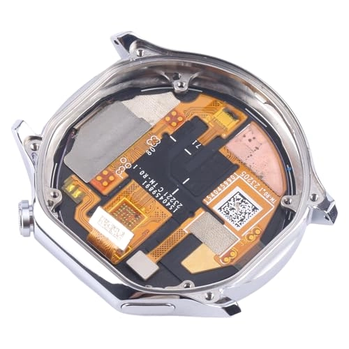 LCD Screen and Digitizer Full Assembly With Frame for OPPO Watch X - Black