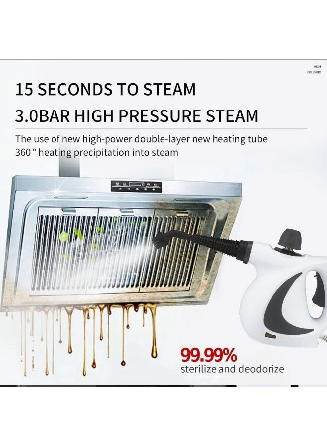 Handheld Pressurized Steam Cleaner - 350 Milliliters