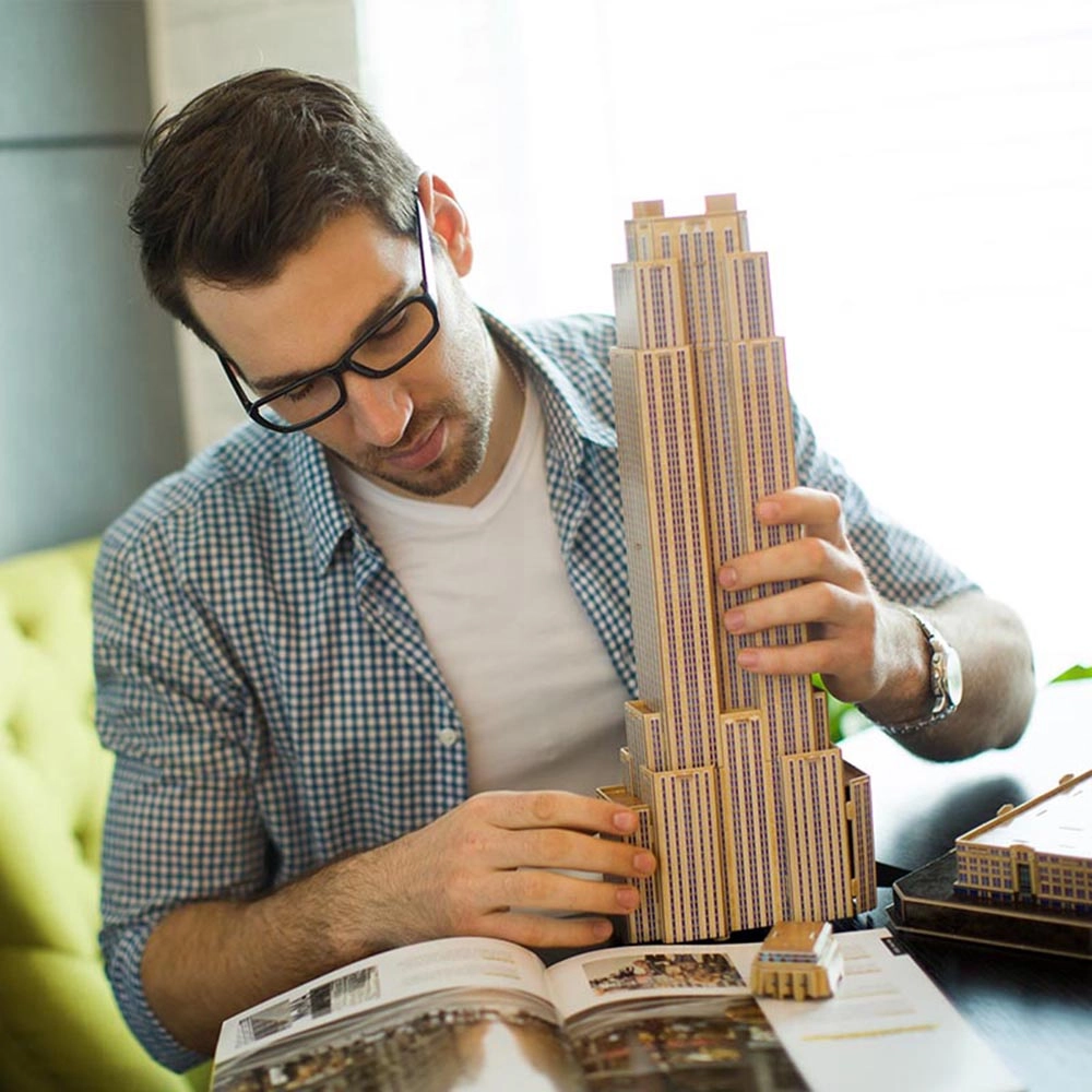 Empire State Building 3D Puzzle (AL-DS0977H) - 66 pcs