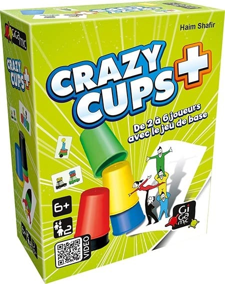 Crazy Cups + Crazy Cups Plus - Expansion + Bottle Opener