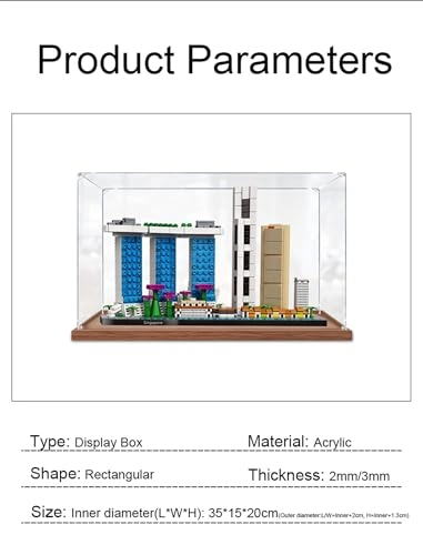 Acrylic Display Case - Lego