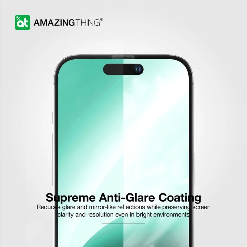 Matte Glass Screen Protector for iPhone 15 Pro