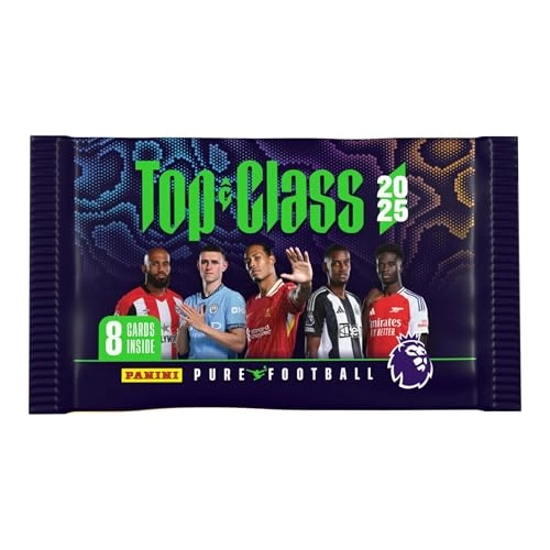 Epl Top Class 2025 Trading Cards - 8pcs