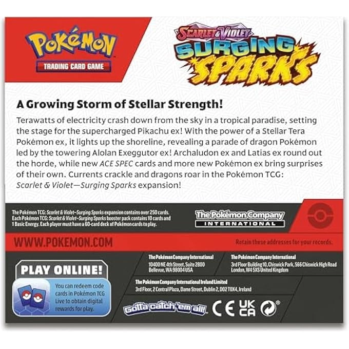 Surging Sparks - Scarlet & Violet 36 Booster Packs