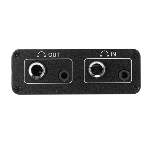 Stereo Volume Controller - Portable Stepless Volume Control 3.5mm/6.35mm