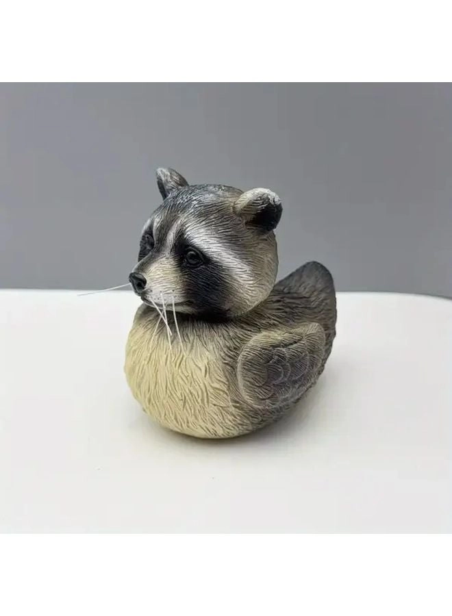 raccoon duck - Resin ABS