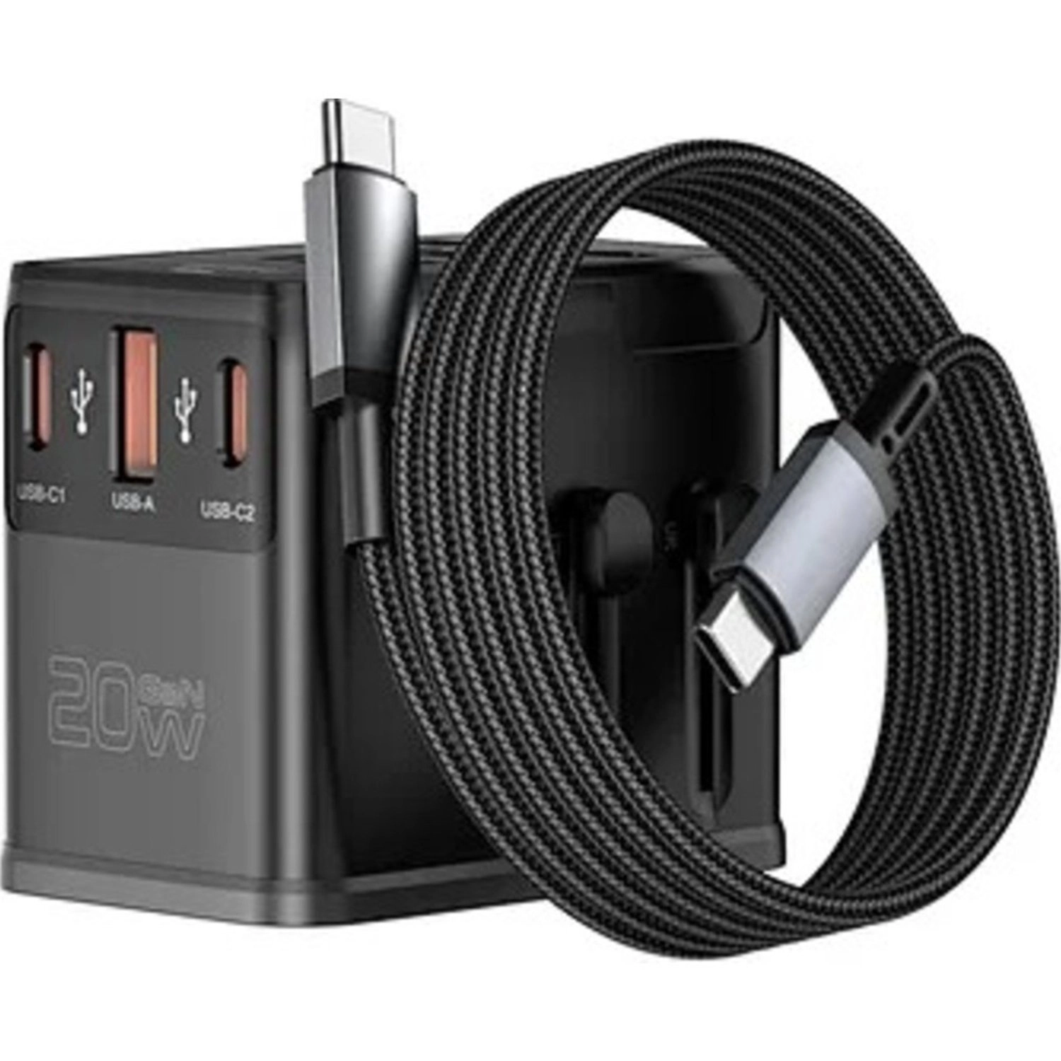 WIWU Universal Travel Adapter - A B C D E F G H I J L N O 20W