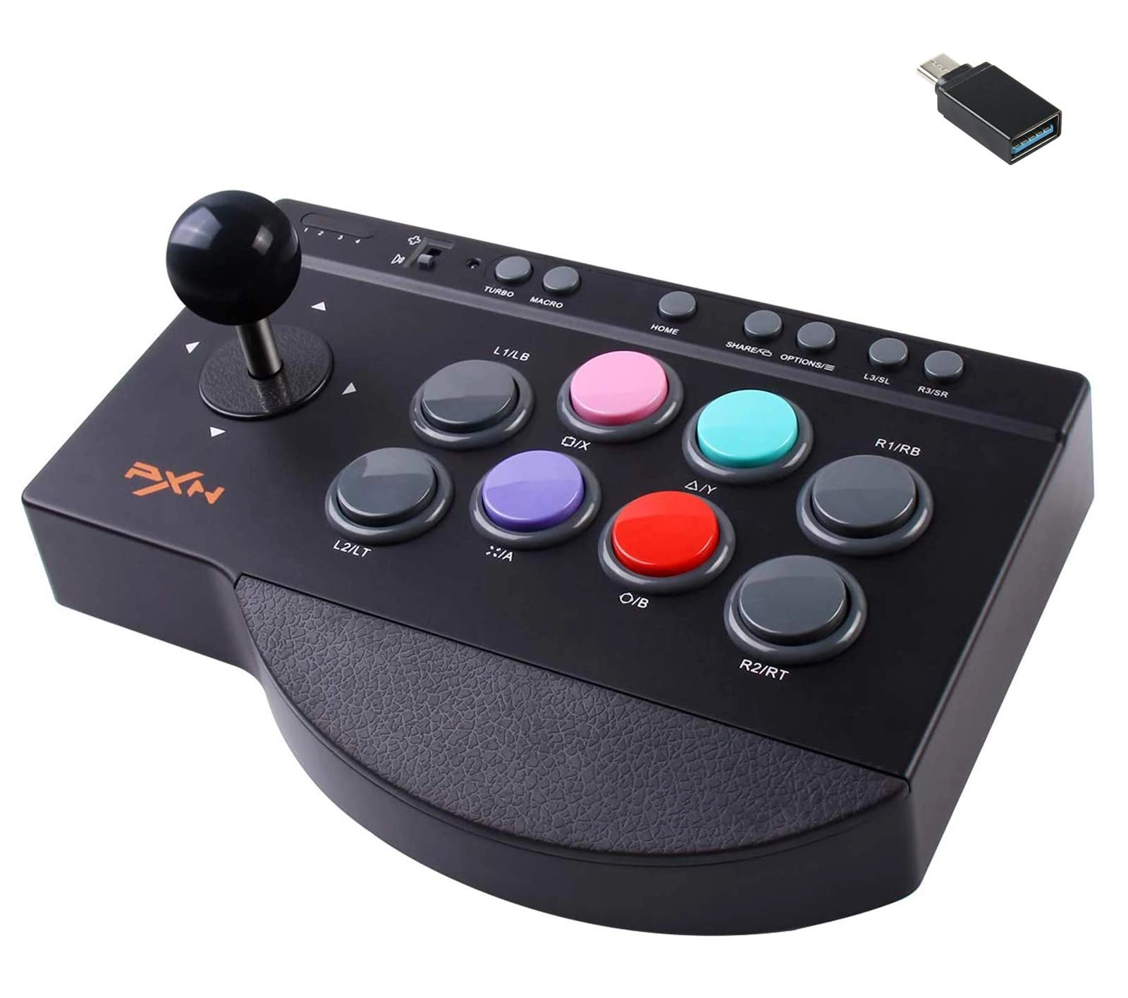 Arcade Joystick Game Controller - Black PC/PS3/PS4/X-ONE