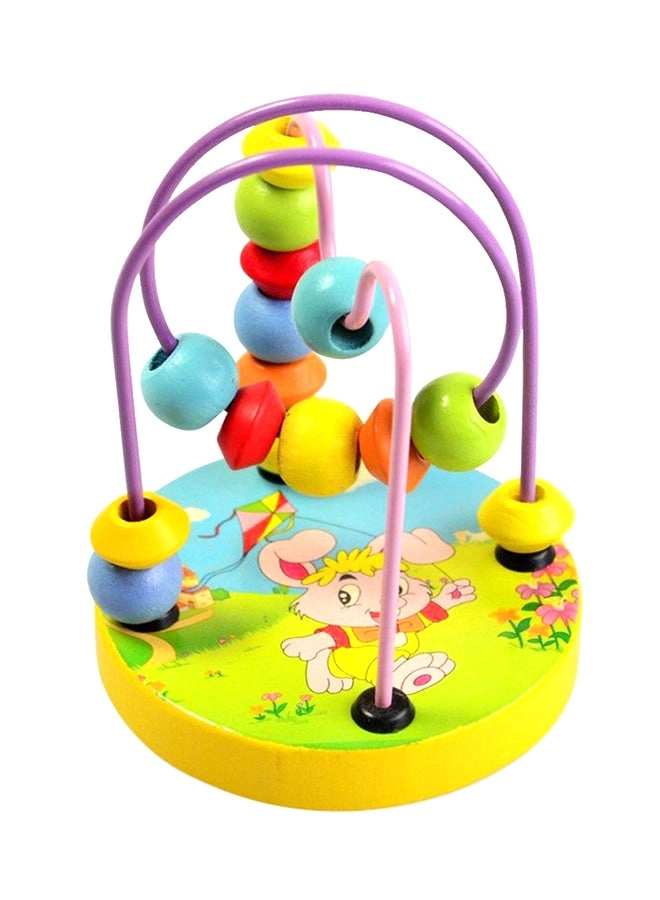 Beauenty Wooden Bead Maze Roller Coaster Game - 3+ Years