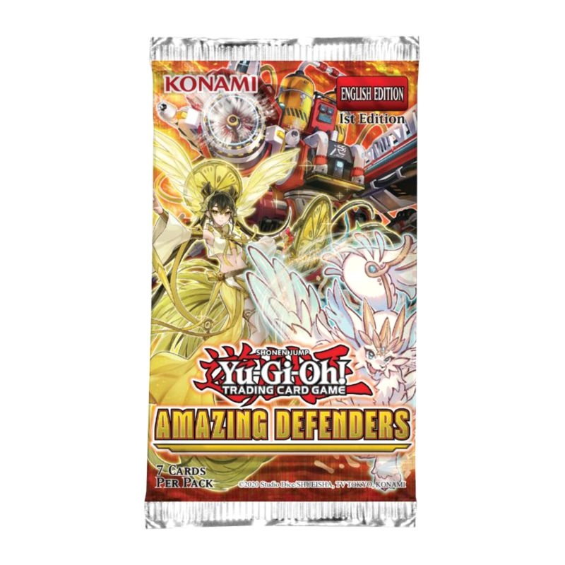 Yu-Gi-Oh! Amazing Defenders Booster Set - 7 pcs