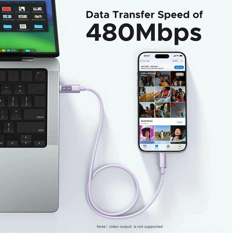 US300 Cable 100W USB-C to USB-C 1m