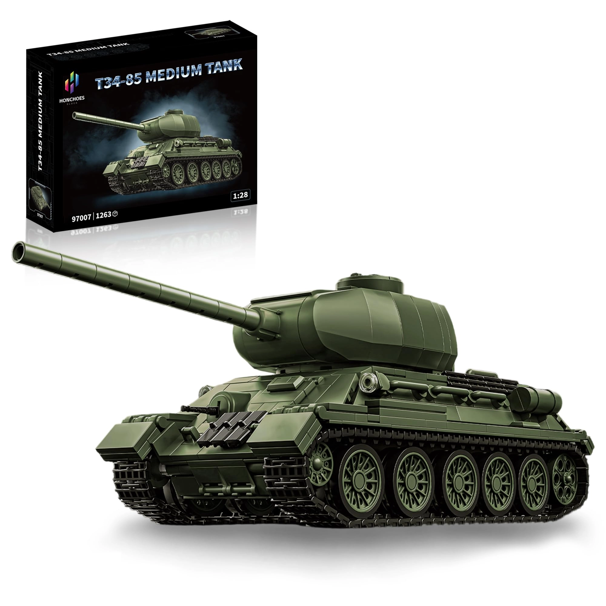 honchoes T34/85 - 1263 pcs