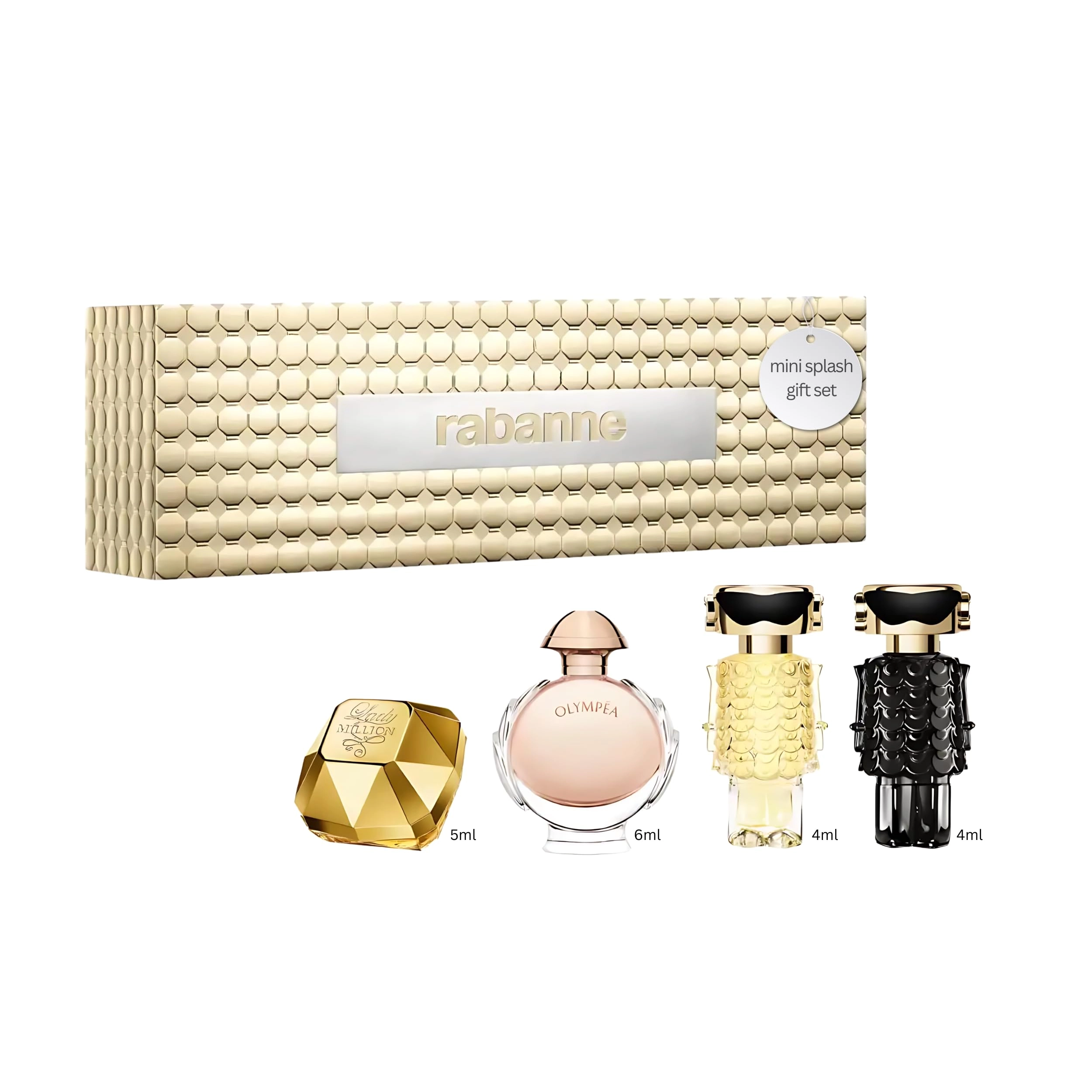 Rabanne Lady Million + Olympea + Fame - 4 piece(s)