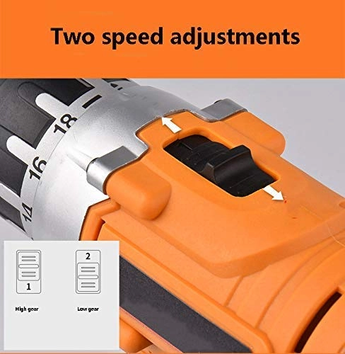 Electric Drill Driver - High Precision Chuck Three Function