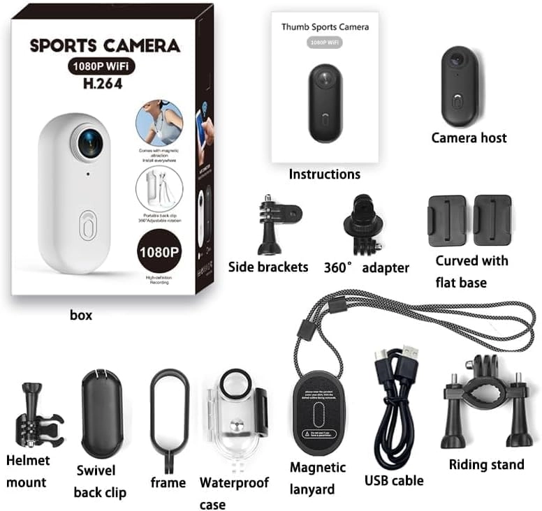 Mini Action Camera - 1080P